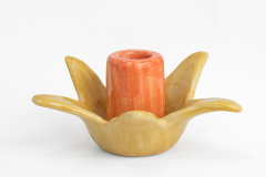 Indiska_Daffodil-Candle-Holder_orange_149SEK